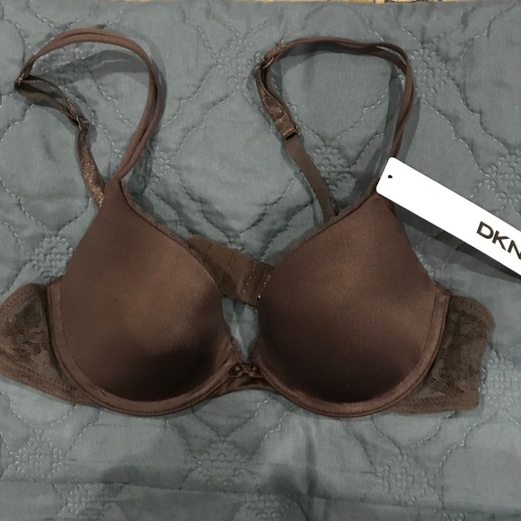 DKNY Other - DKNY brown push up underwire bra 34A New